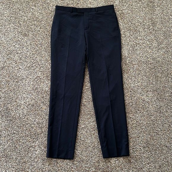 Sandro Classic Suit Pants Black Size 42 - Picture 2 of 10